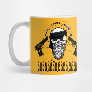 Hobo Legend Bullet n Skull Mug